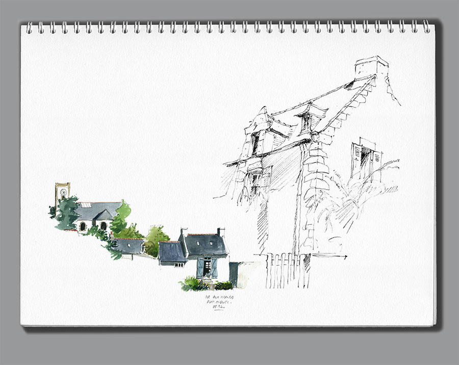 Port-Miquel, Ile aux Moines