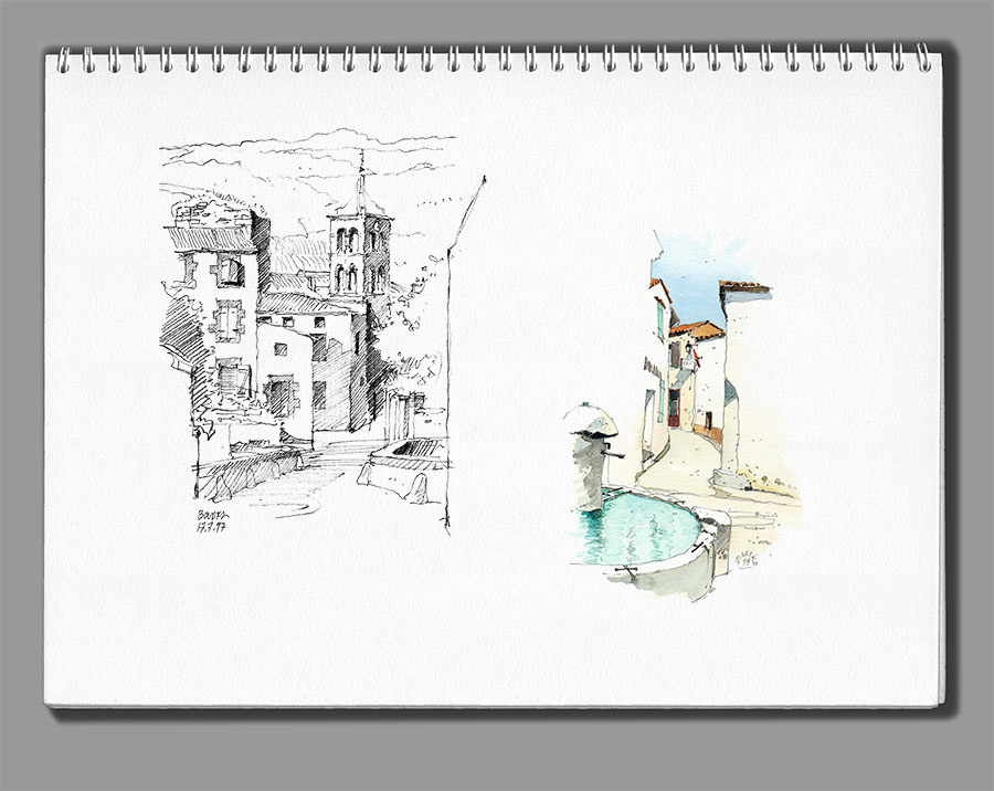 L'église de Boudes (63)