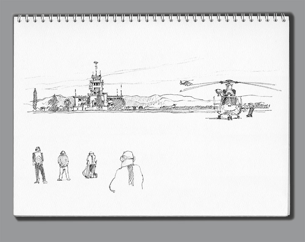 Croquis BAN Hyères - 2