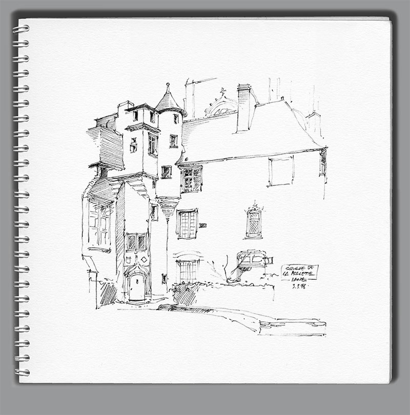 Square de la Psalette. Nantes