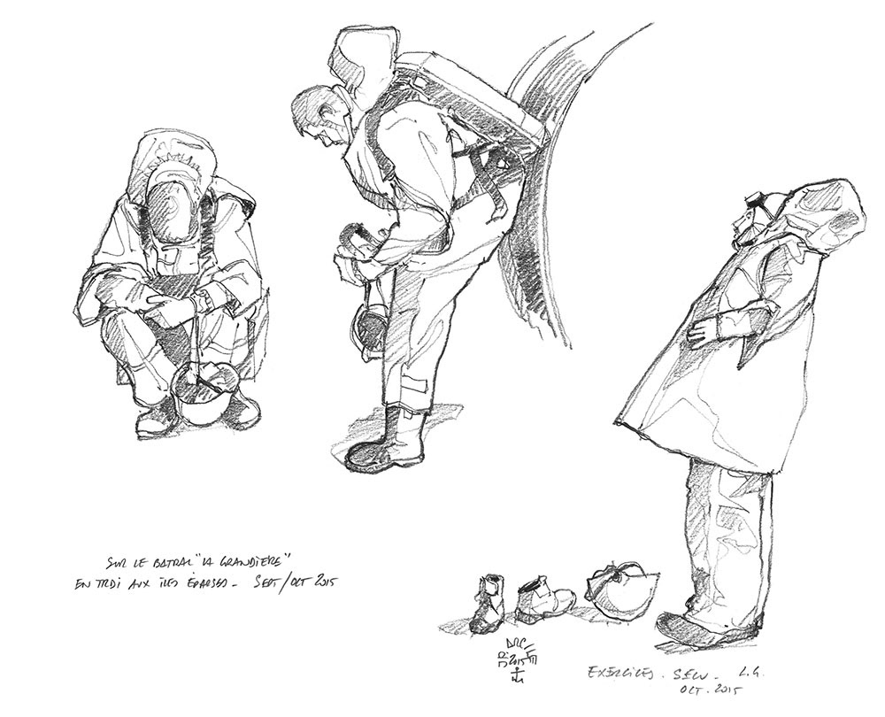 Crayonné 3 - Exercice sécu