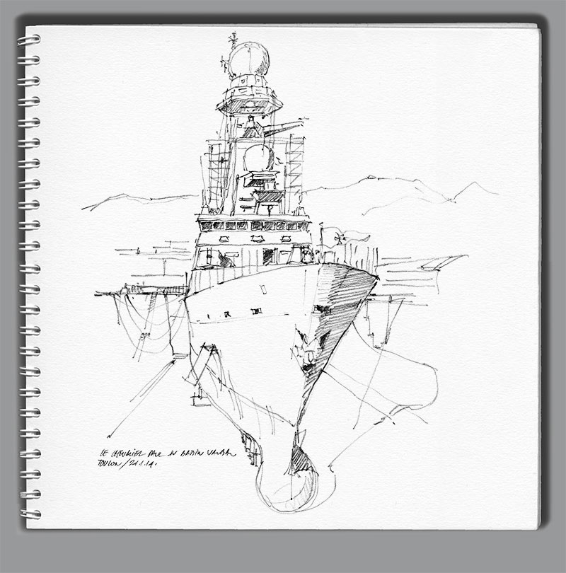 Le "Chevalier Paul" au bassin Vauban à Toulon