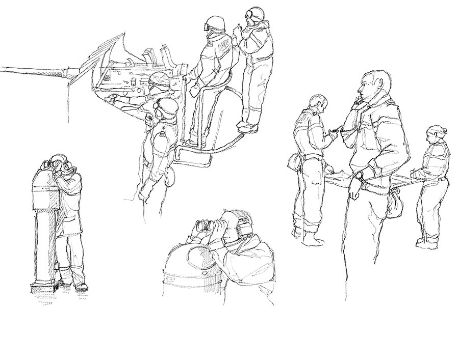 Crayoné 6 - BCR Var. Exercices de tirs