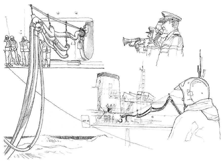 Crayoné 8 - BCR Var. RAM (Ravitaillement à la mer)