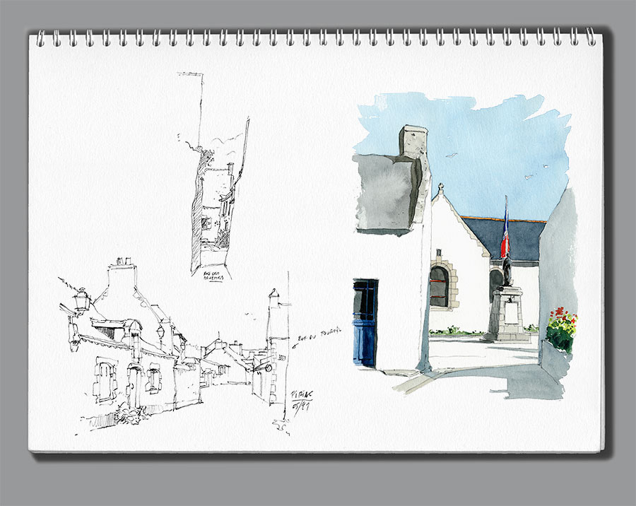 Piriac (44) et l'église de Houat