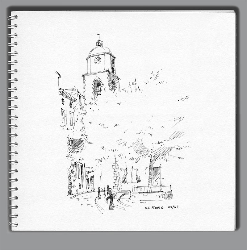 L'église de St-Tropez