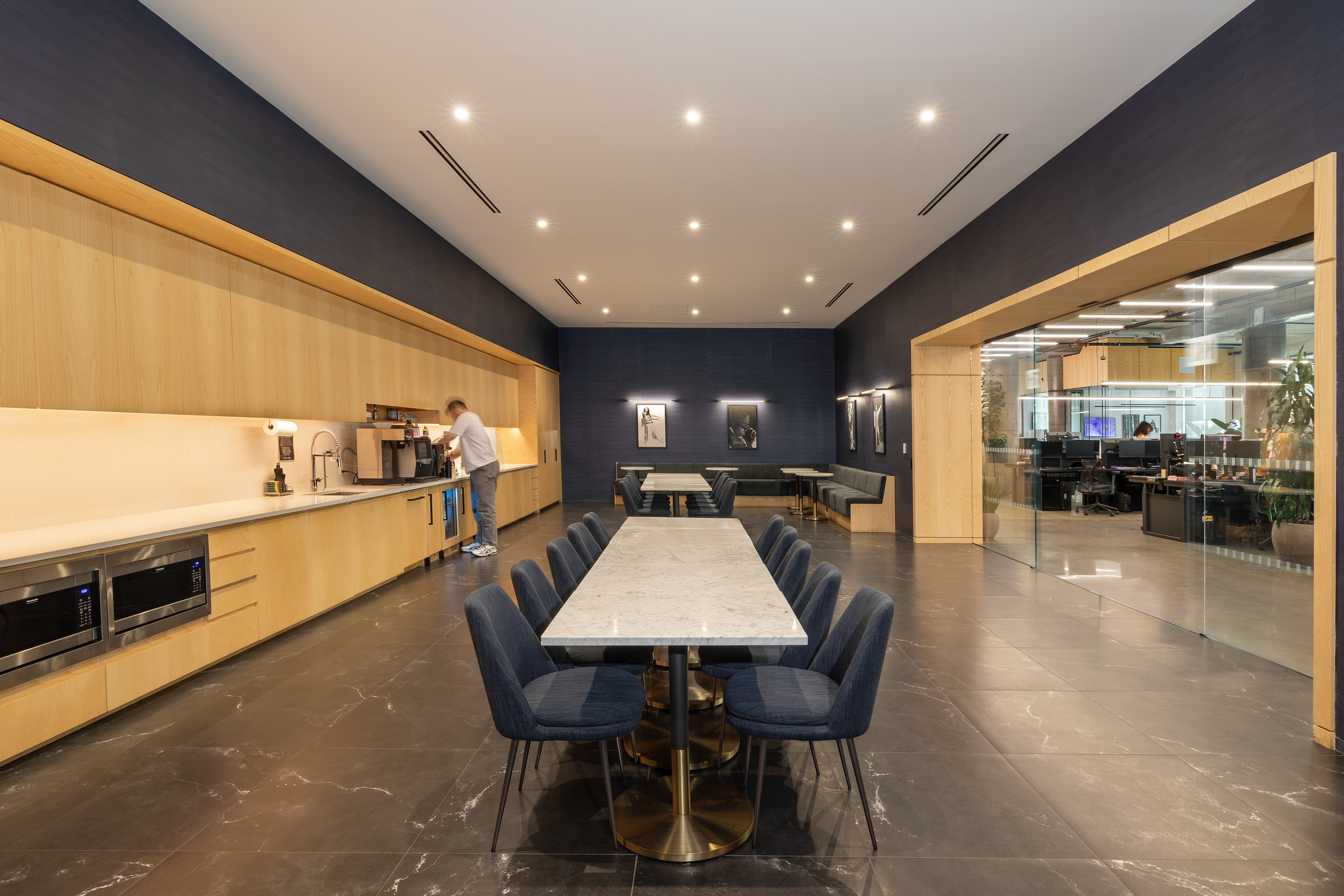 KITH office dining area