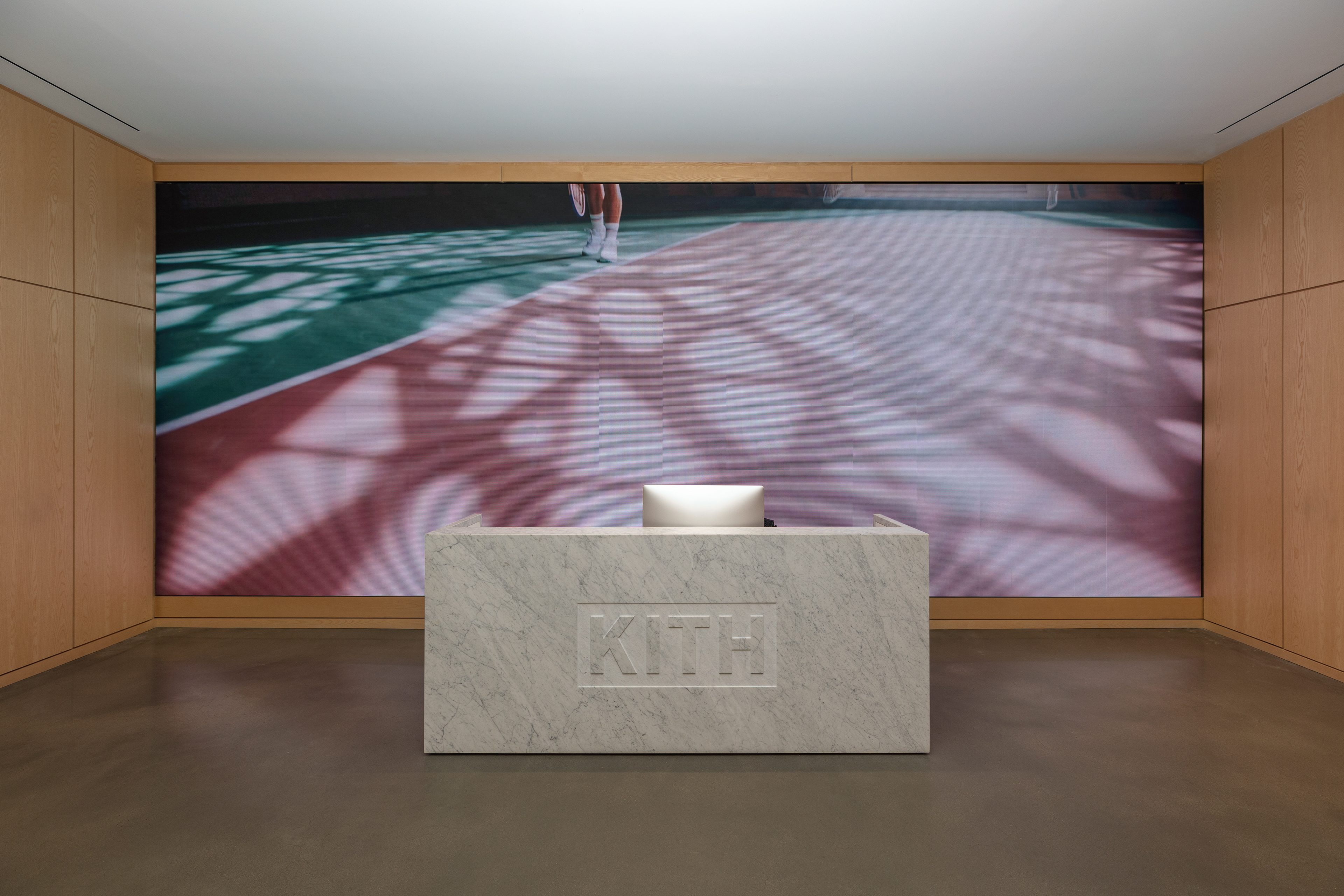 KITH office dining area front desk