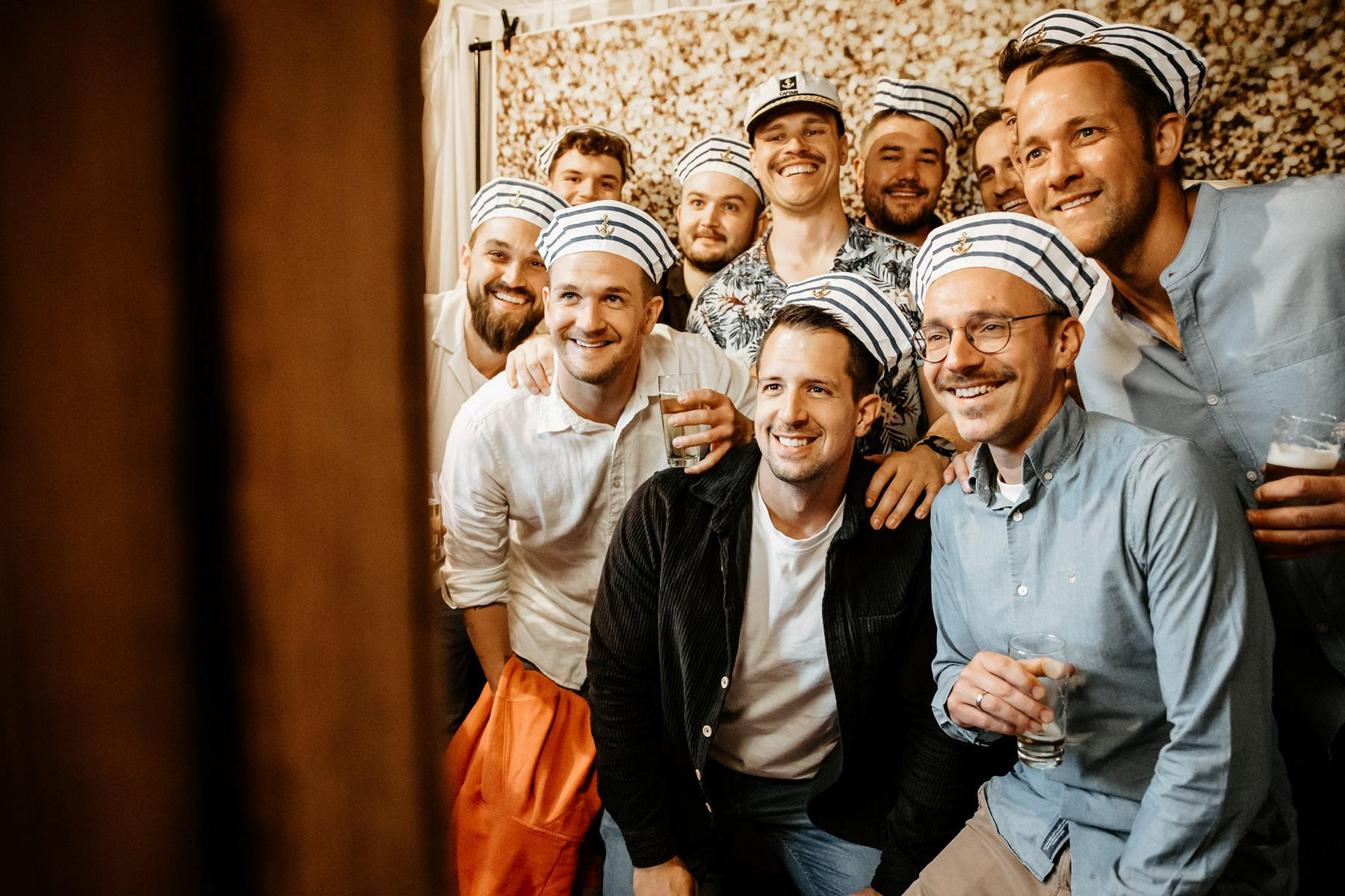 Die Fotobox in Aktion