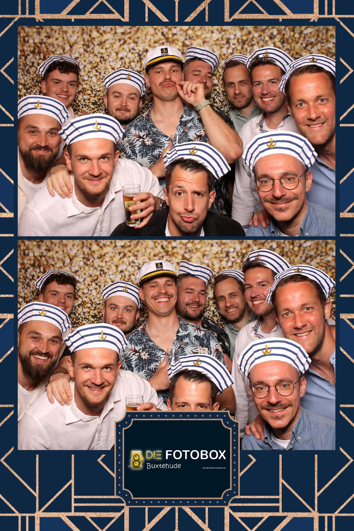 Die Fotobox in Aktion