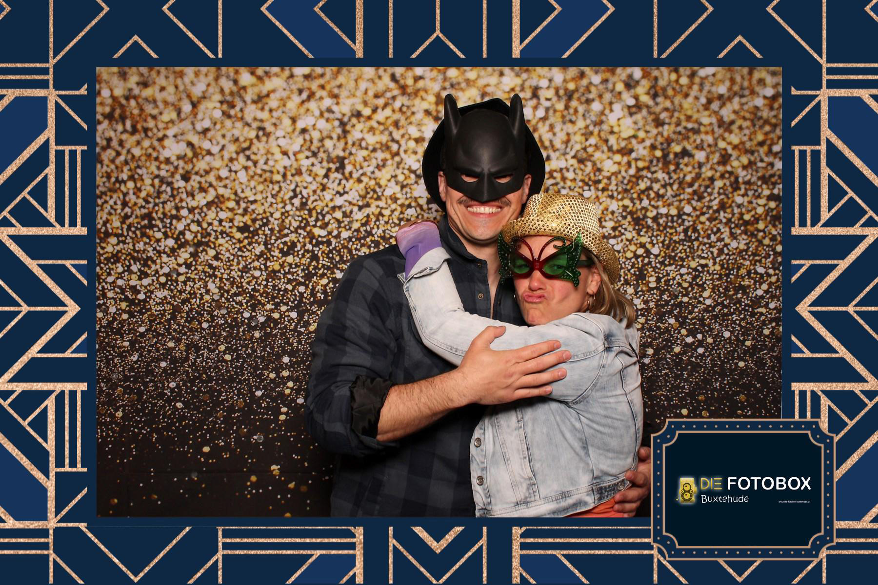 Die Fotobox in Aktion