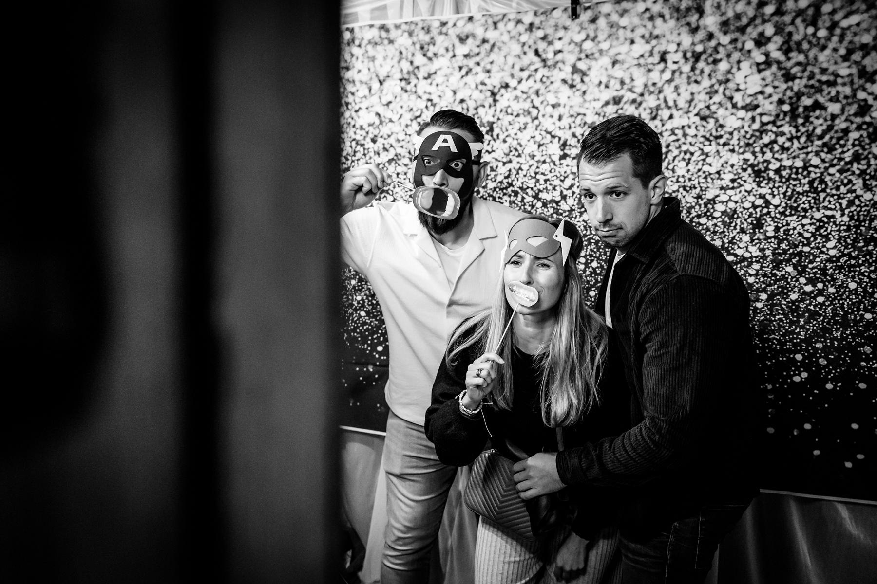 Die Fotobox in Aktion