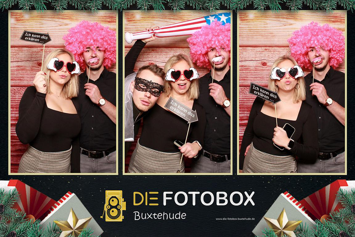 Die Fotobox in Aktion