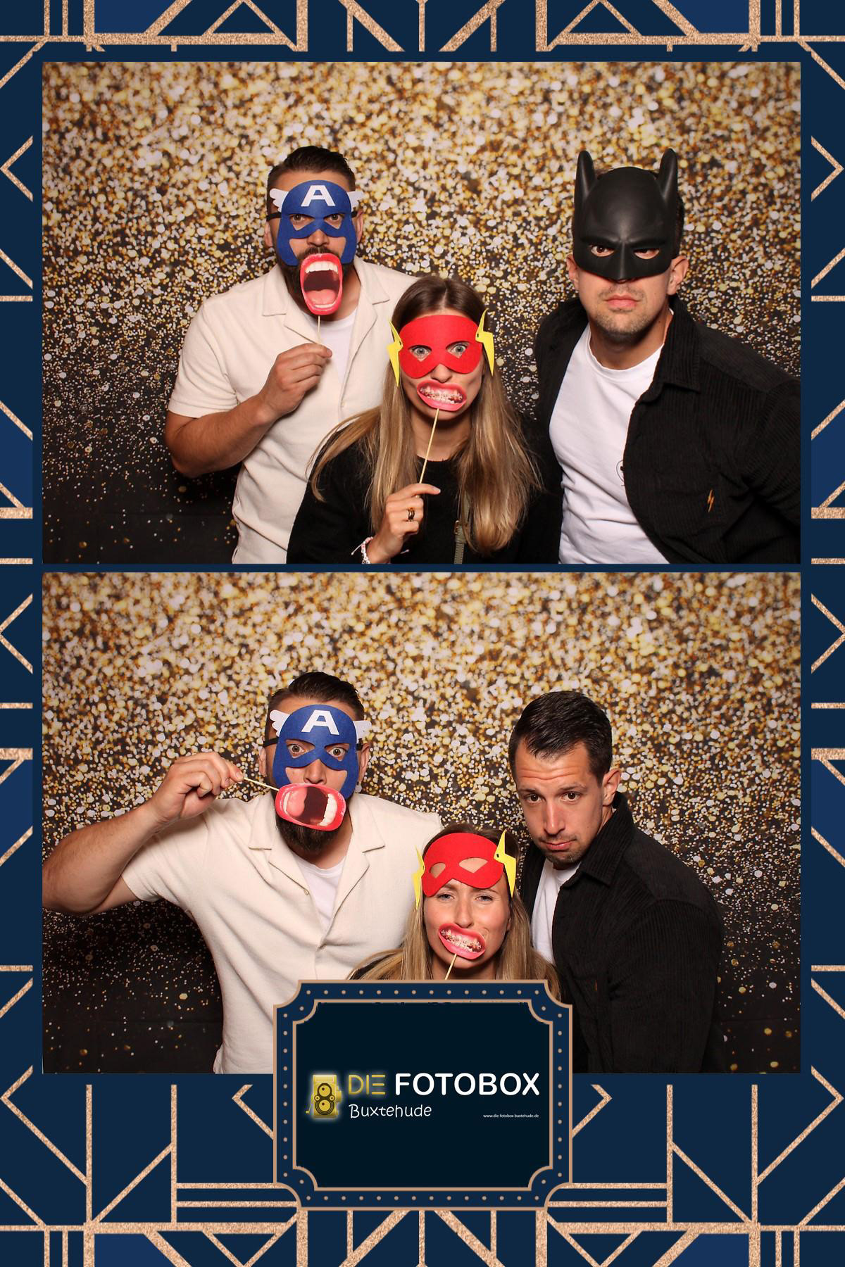 Die Fotobox in Aktion