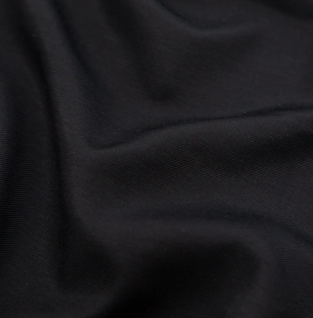 Black Rayon Twill - Lining