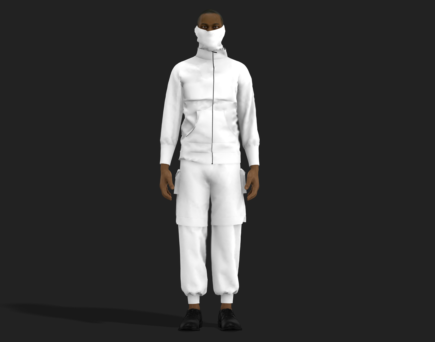 With Masks and Removable Sleeves