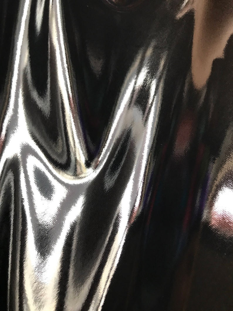 Shiny Latex Nylon Spandex Stretch