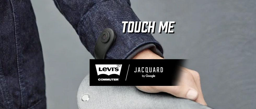 Trucker Jacket with Jacquard by Google