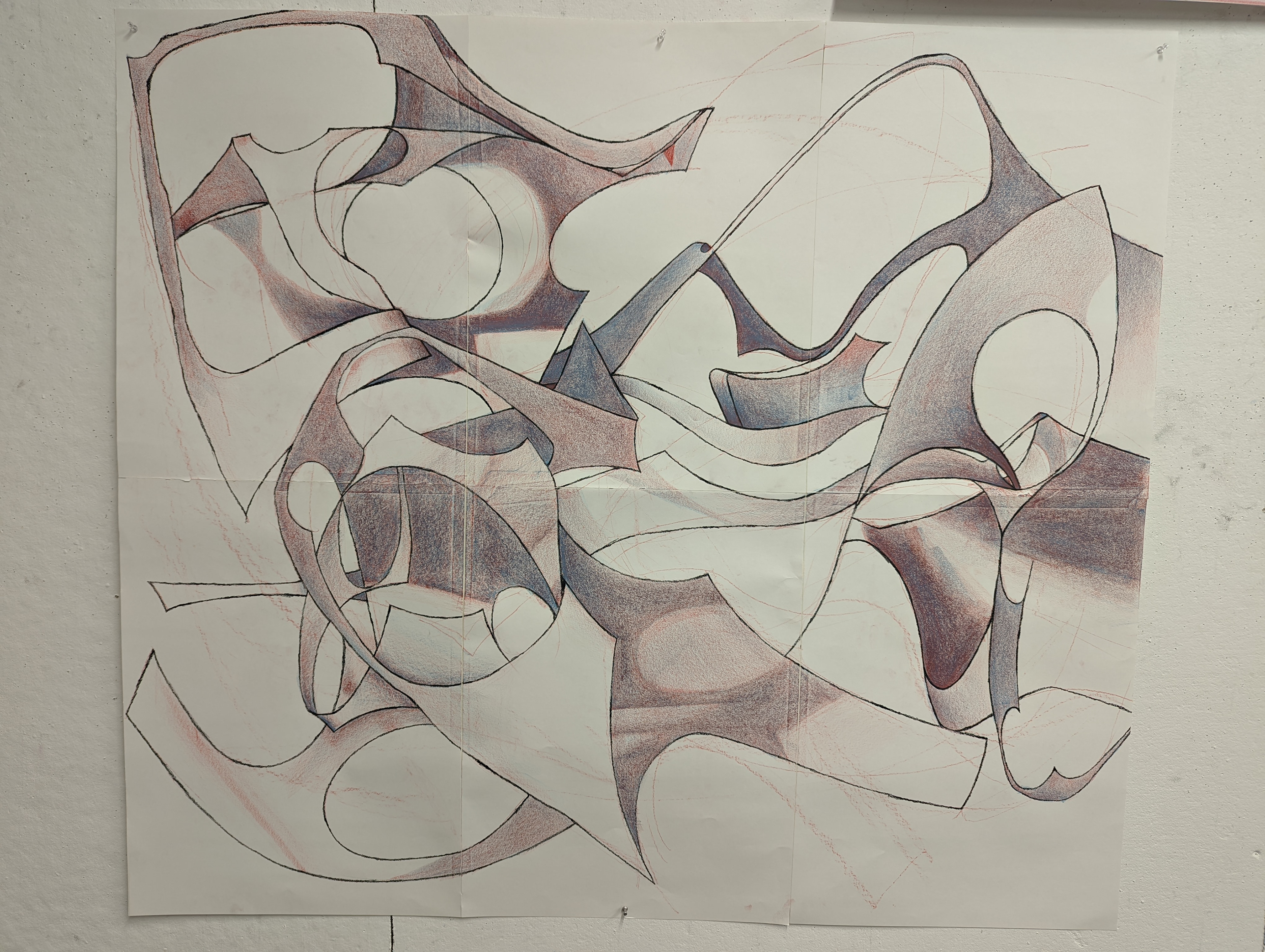 36"x60" Wax Crayon
