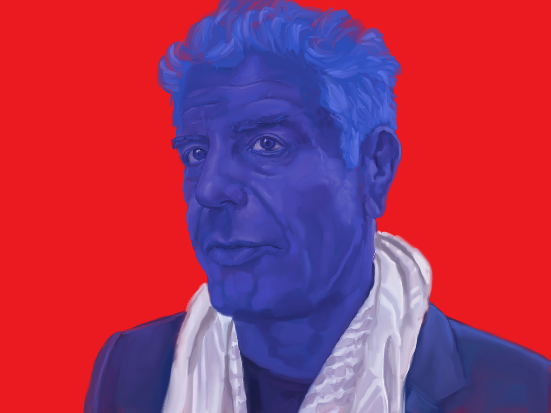 Tony in wired mag style