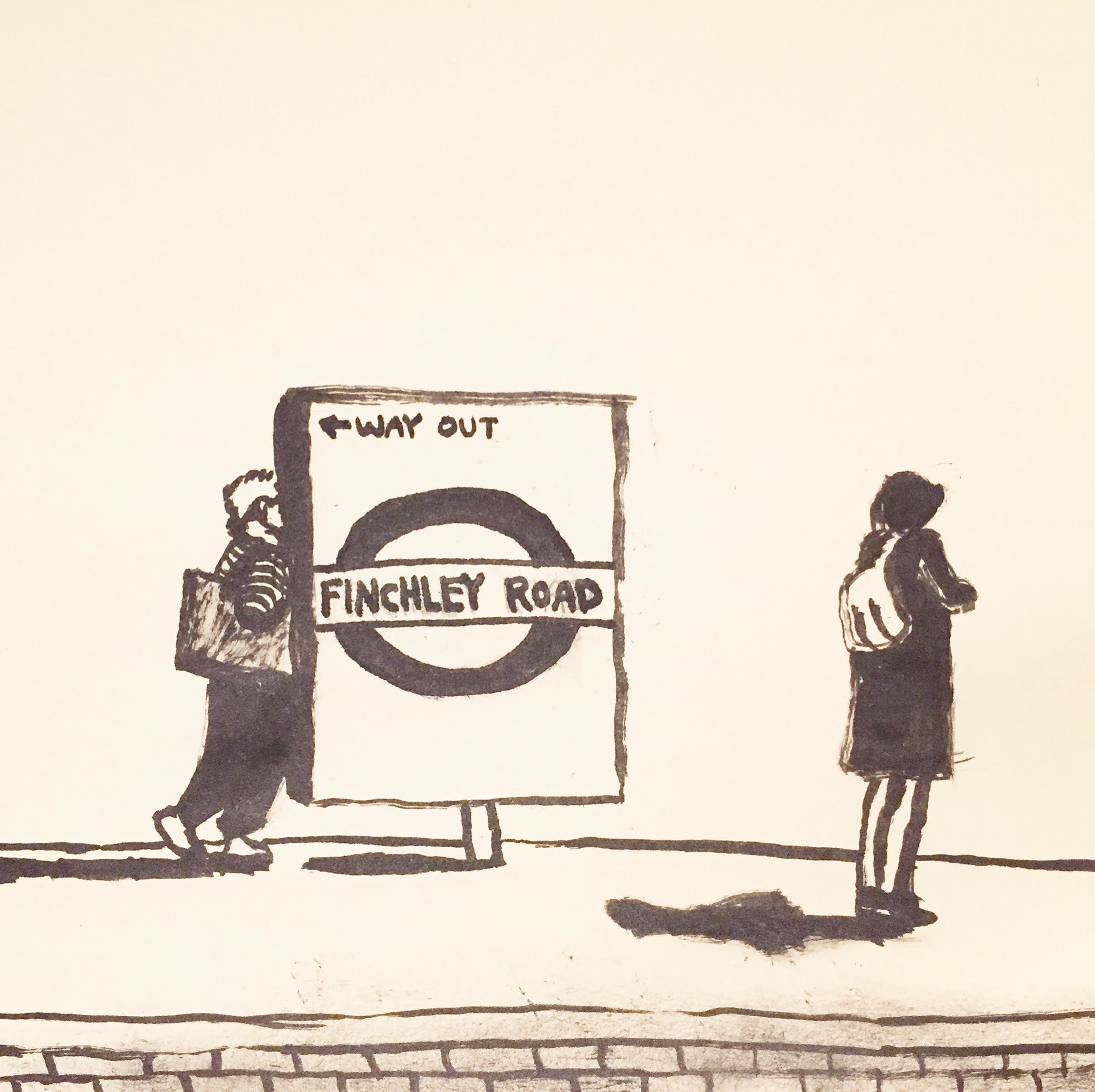 the tube in London