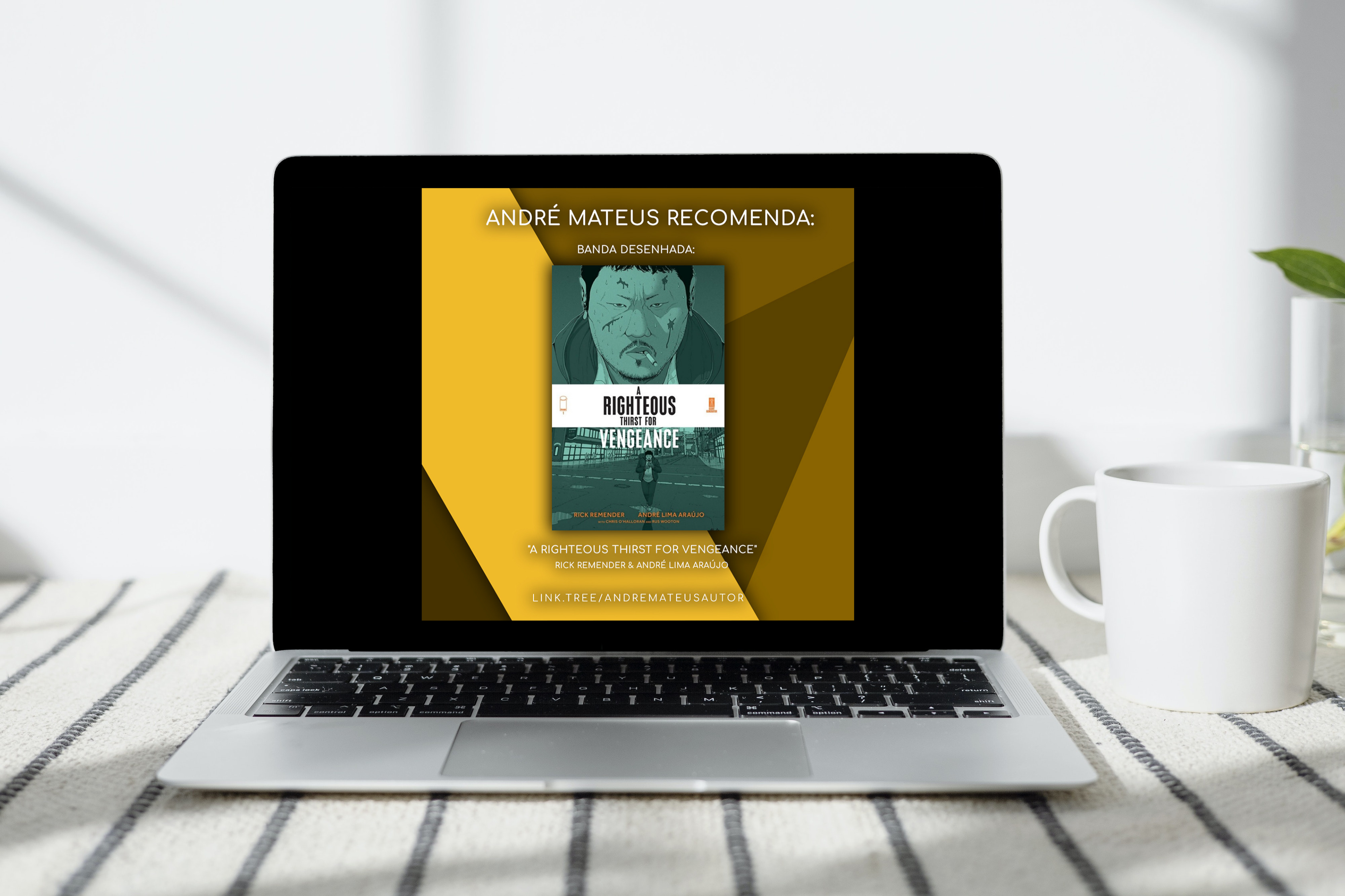 André Mateus Autor Layout Redes Sociais
