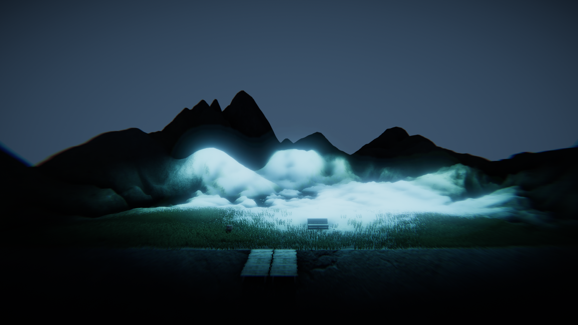 Game Screenshot: Visual representation of Acceptance and Grief