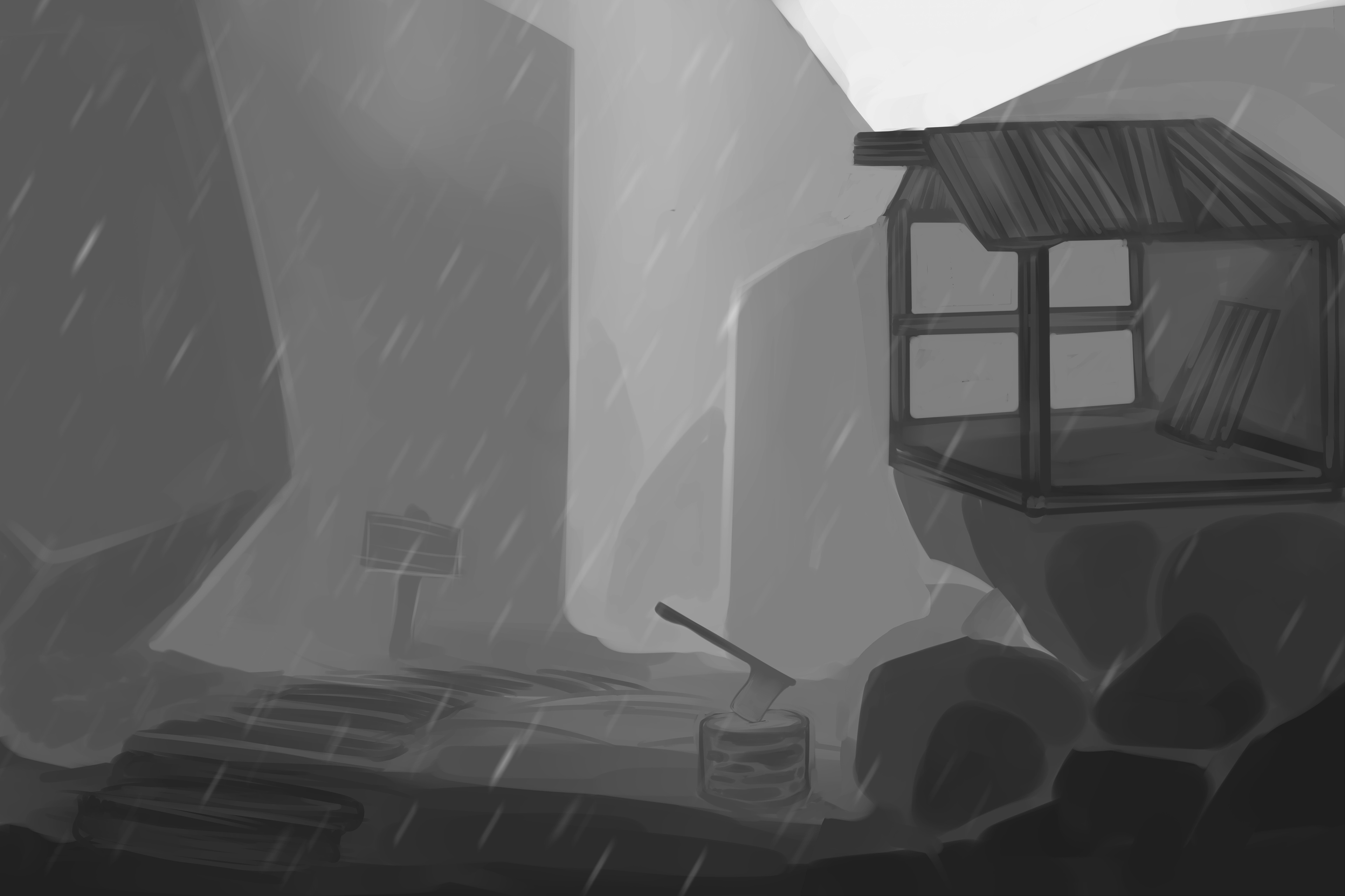 Inner mountain Concept