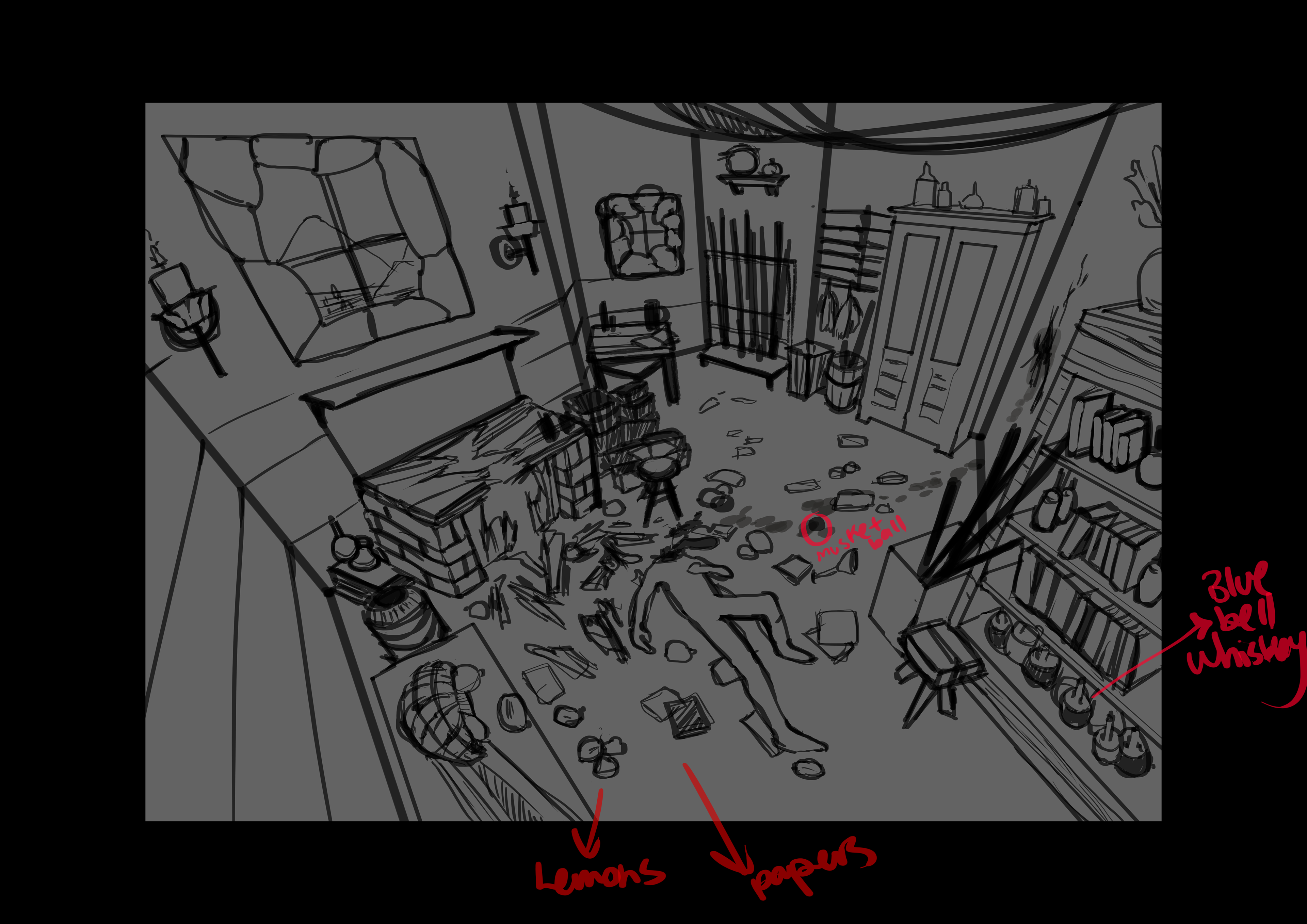 Sketch from 3D model