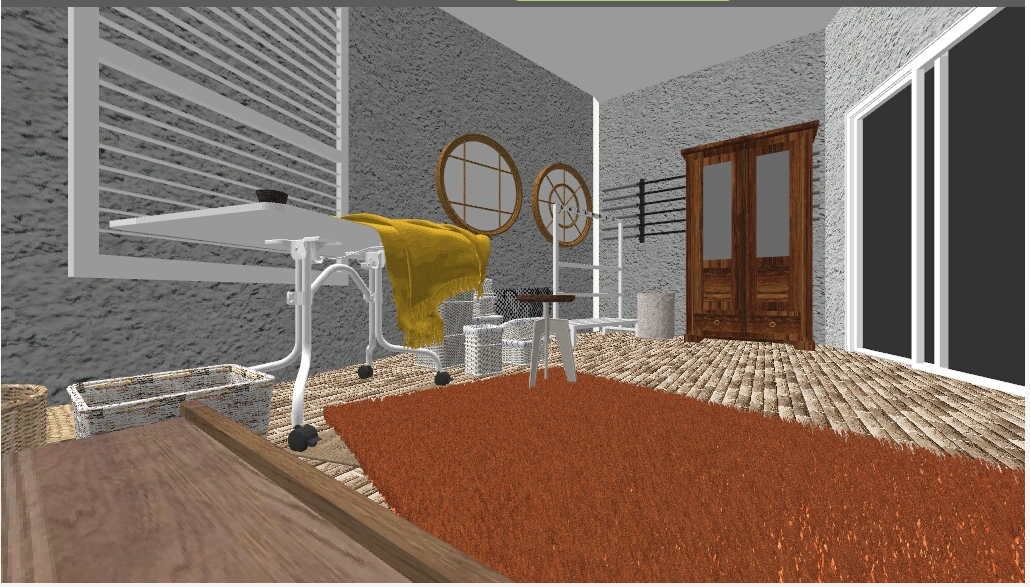 3D Model: Bottom view