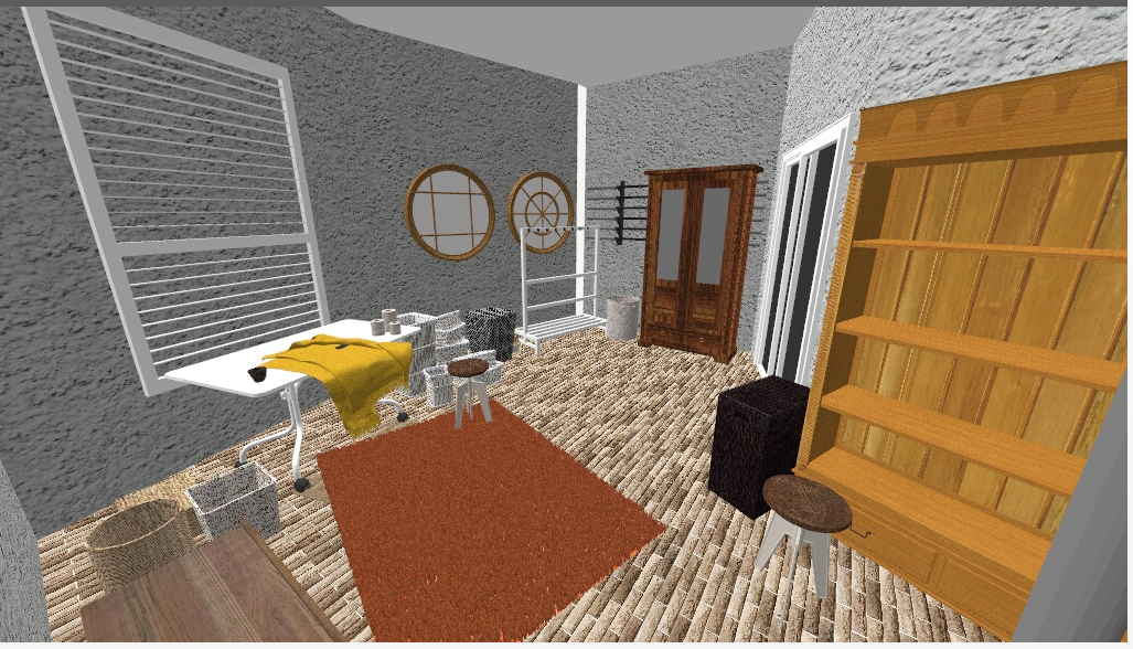 3D Model: Eye-level view