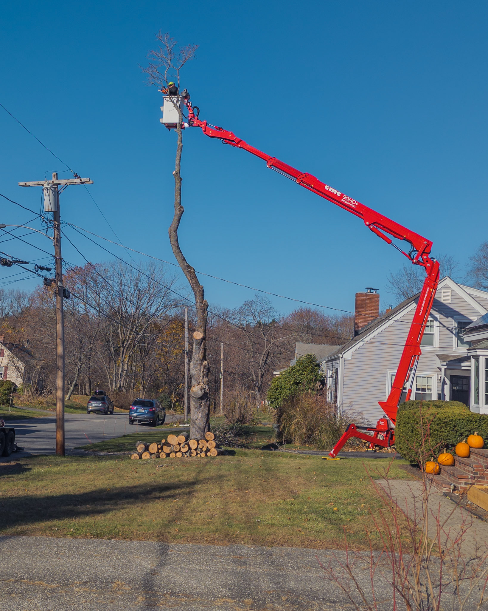 "Halloween Is Over," Portland, Maine