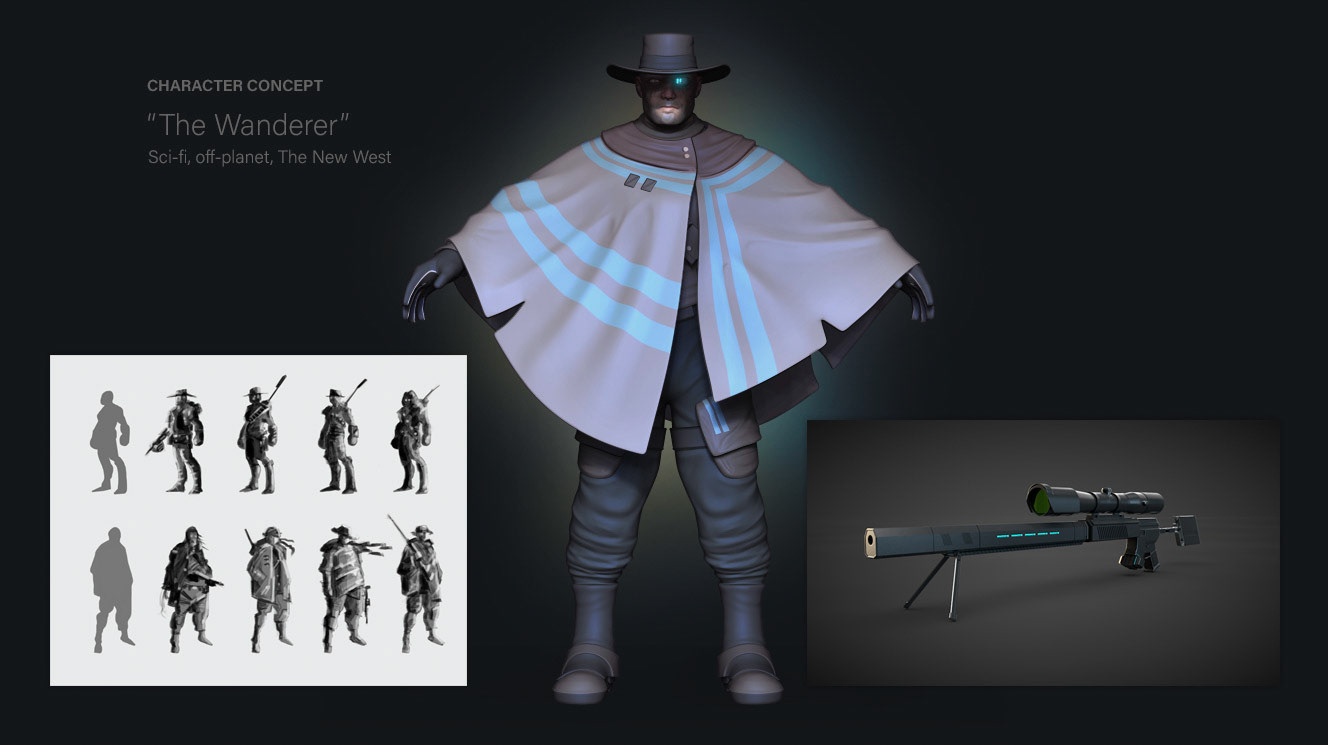 "The Wanderer" Character Concept