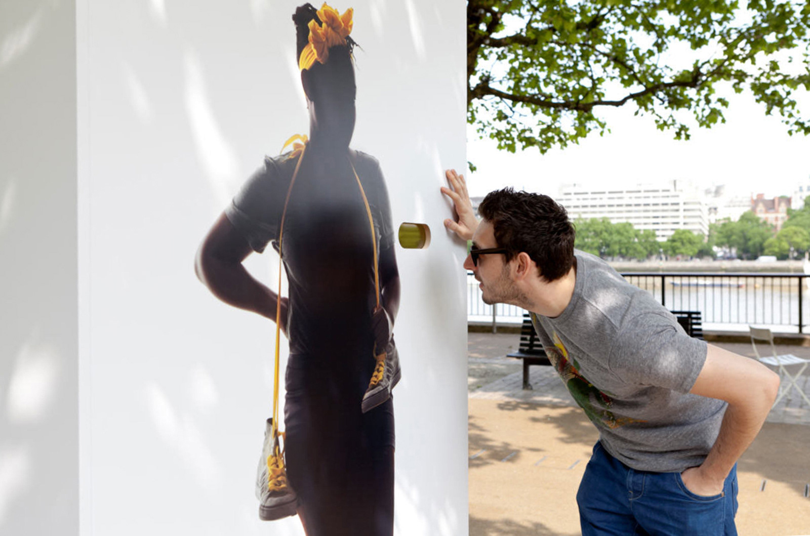 Life in My Shoes outdoor exhibition