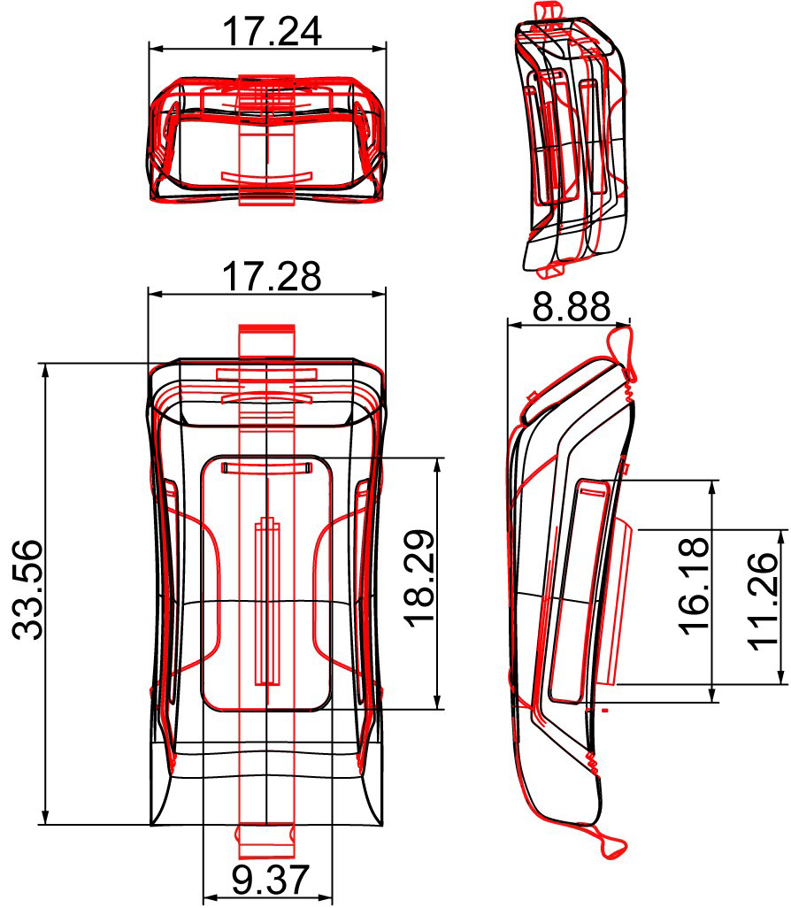 Pack Solidworks CAD Drawing