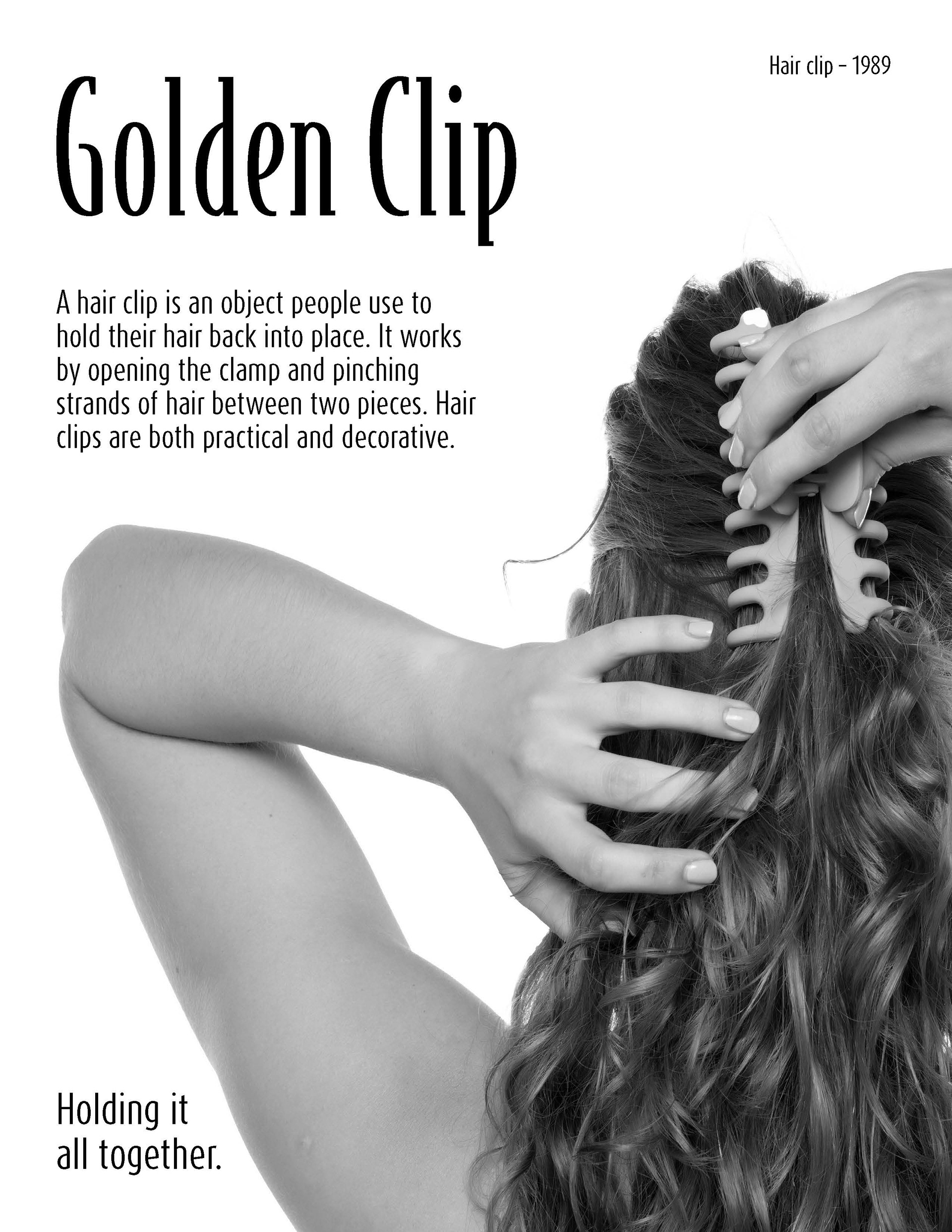 Product Poster Everyday object reframed – Holding it all together