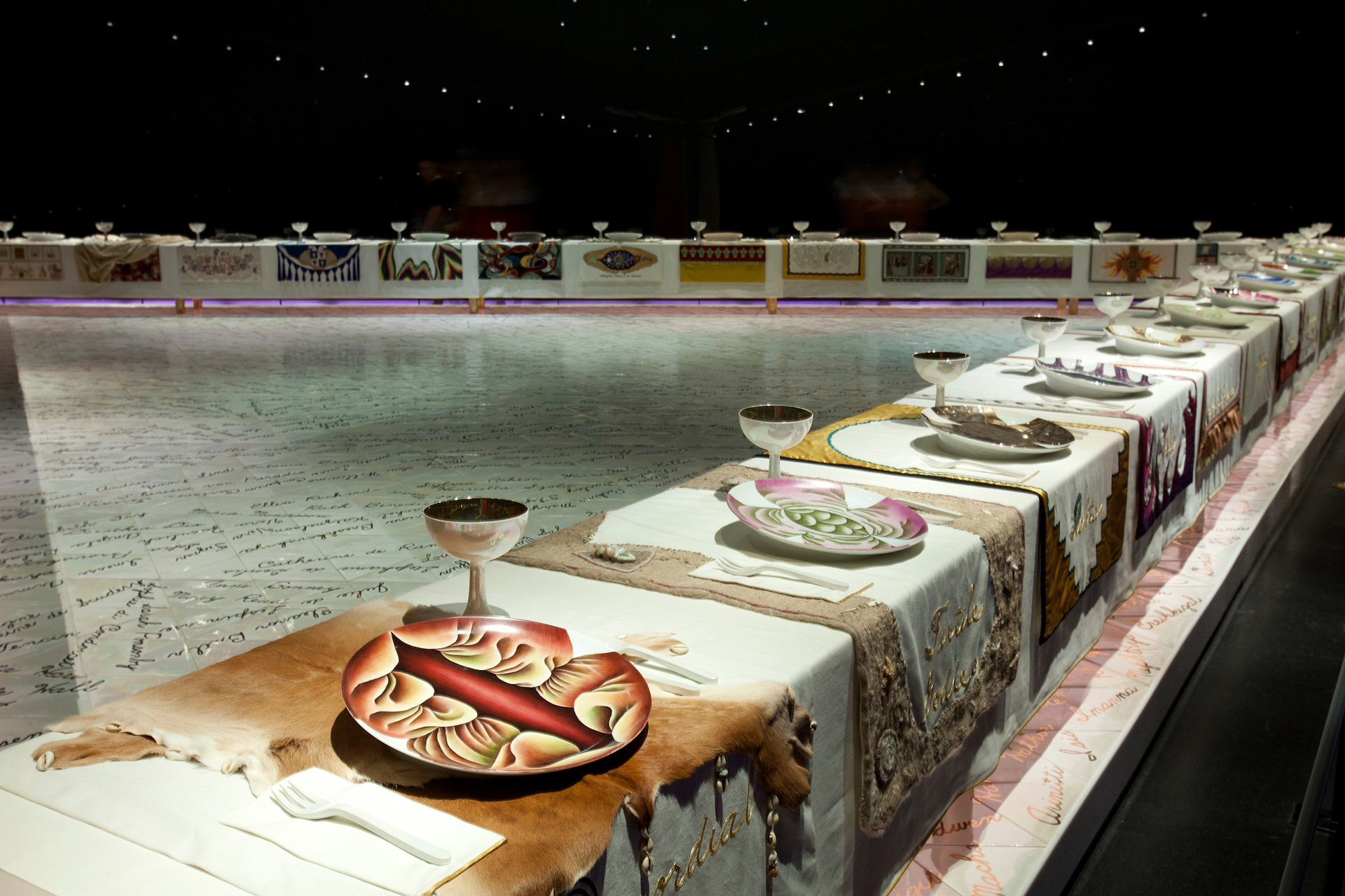 Judy Chicago: The Dinner Party, 1974–79