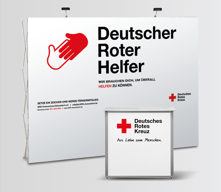 Expandwand und Theke