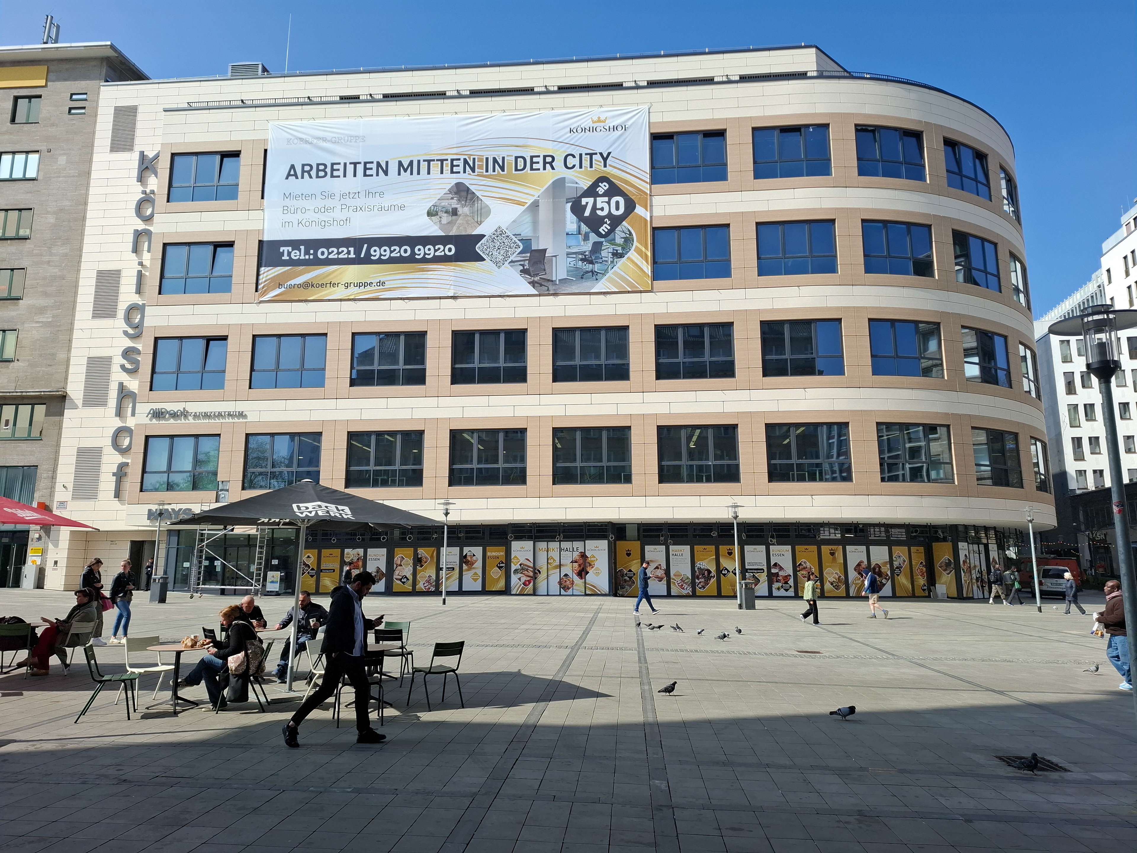 Fassadenbanner 13x9 m