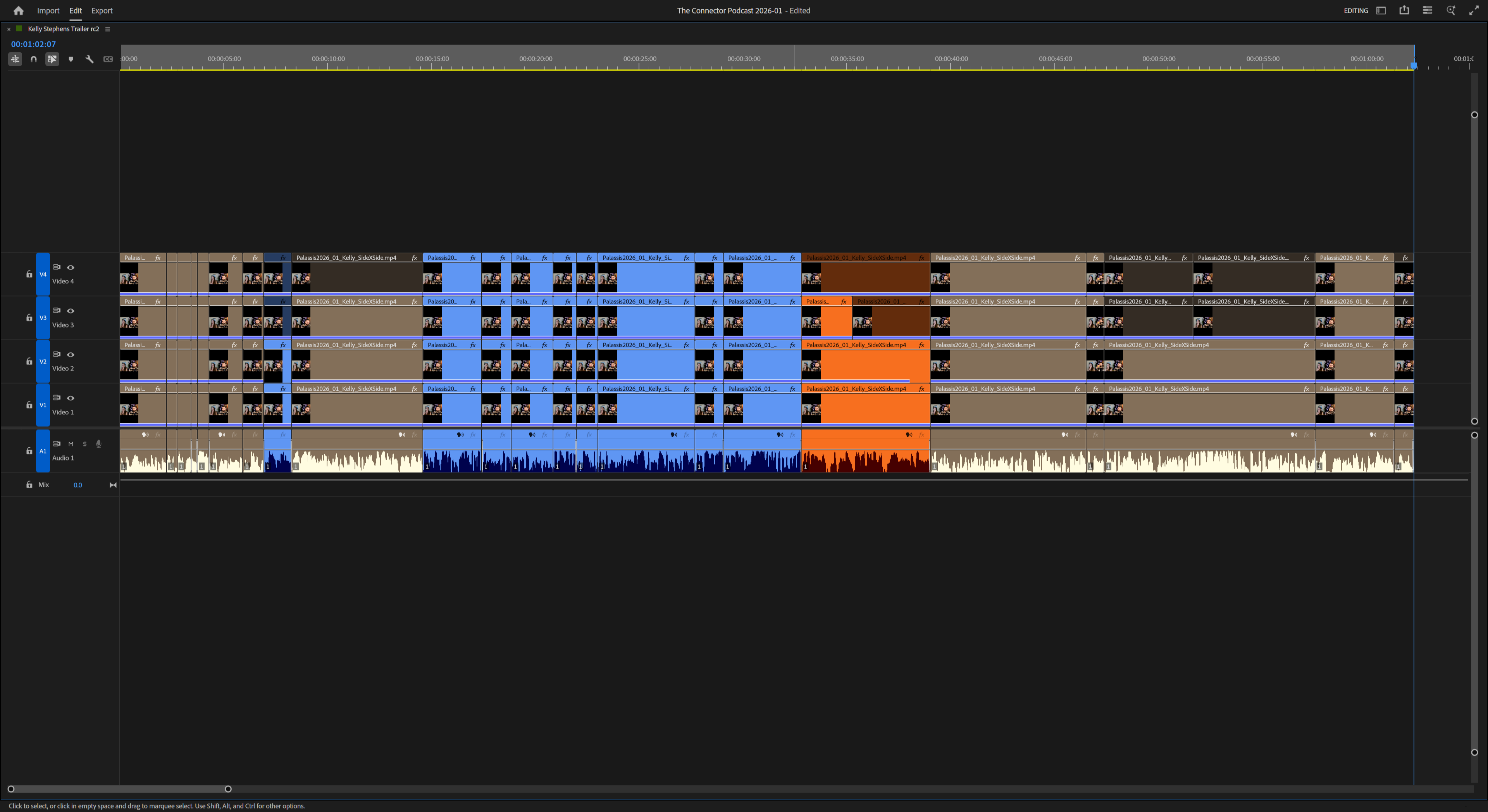 2nd Rough Cut Pass where trailer story beats are distilled down