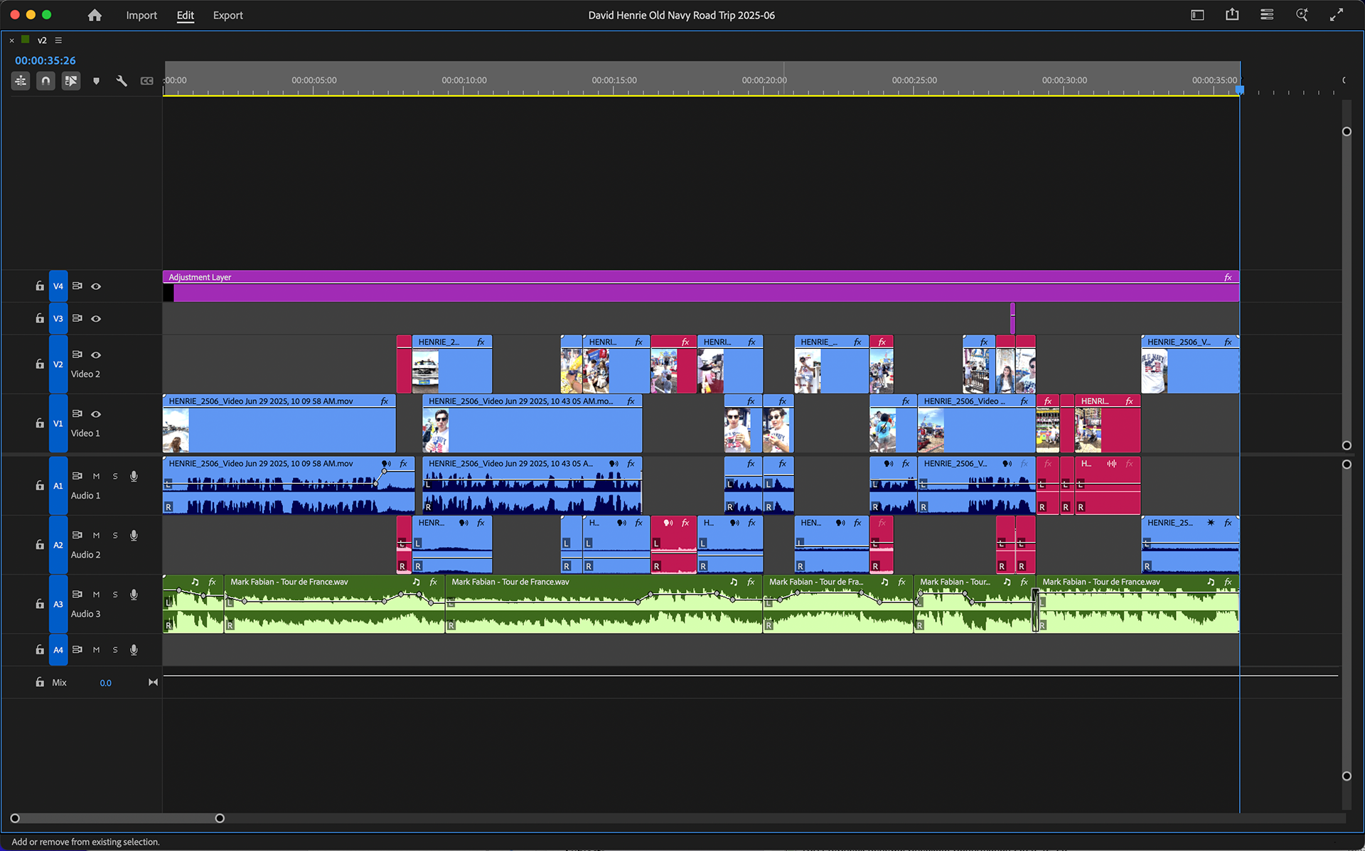 Final Cut sent to client