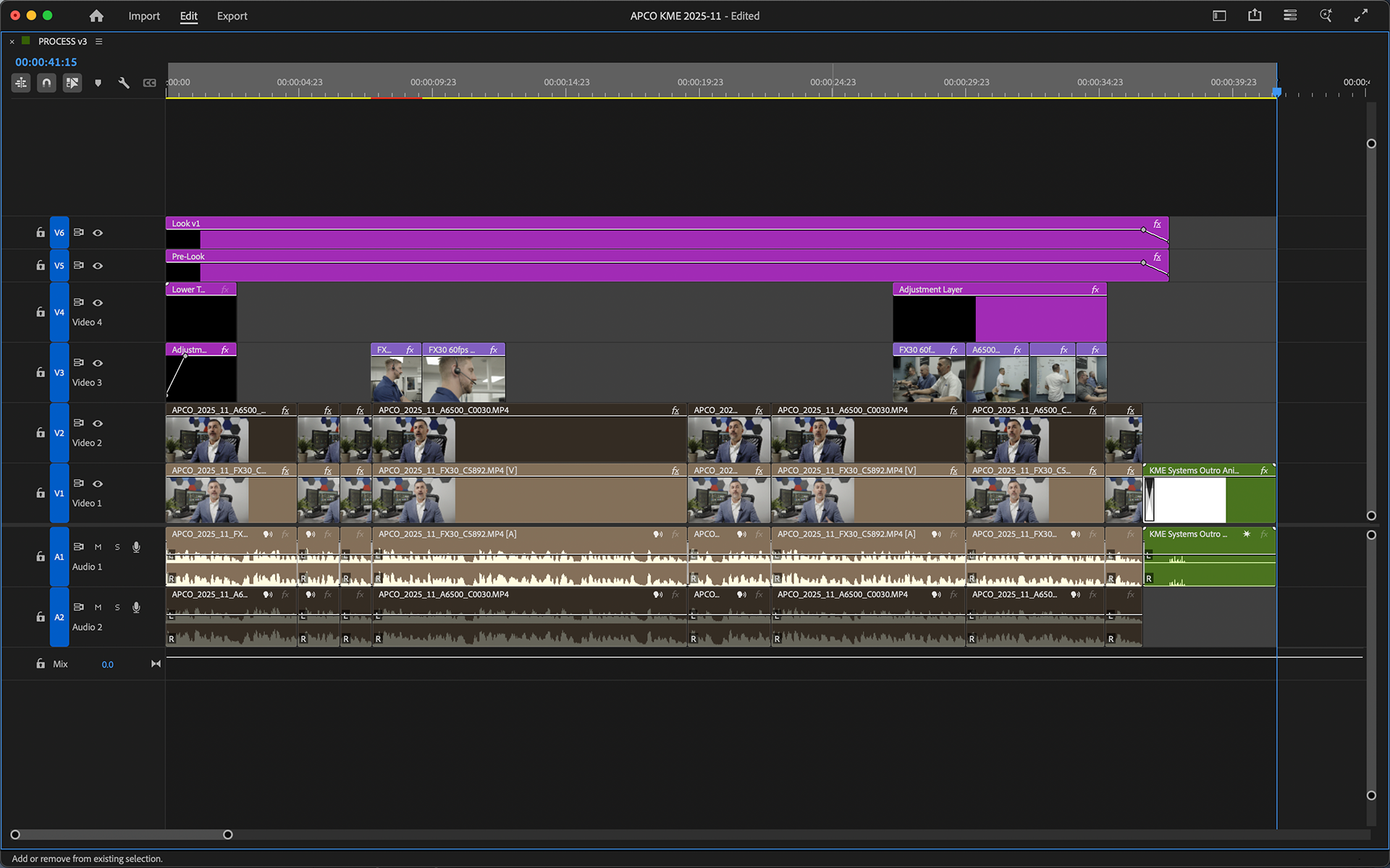 3nd draft of video delivered to client (changed speaker)