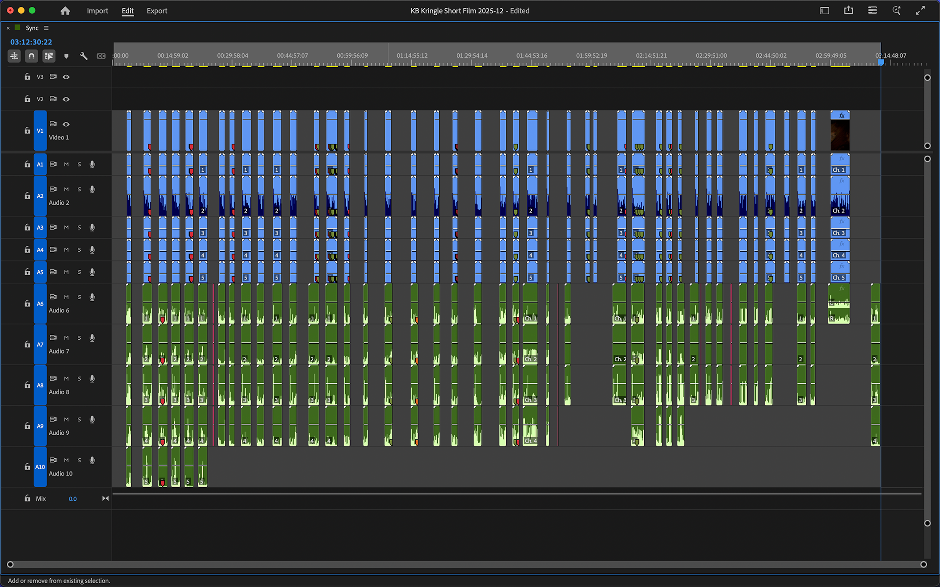 Syncing audio & video files together