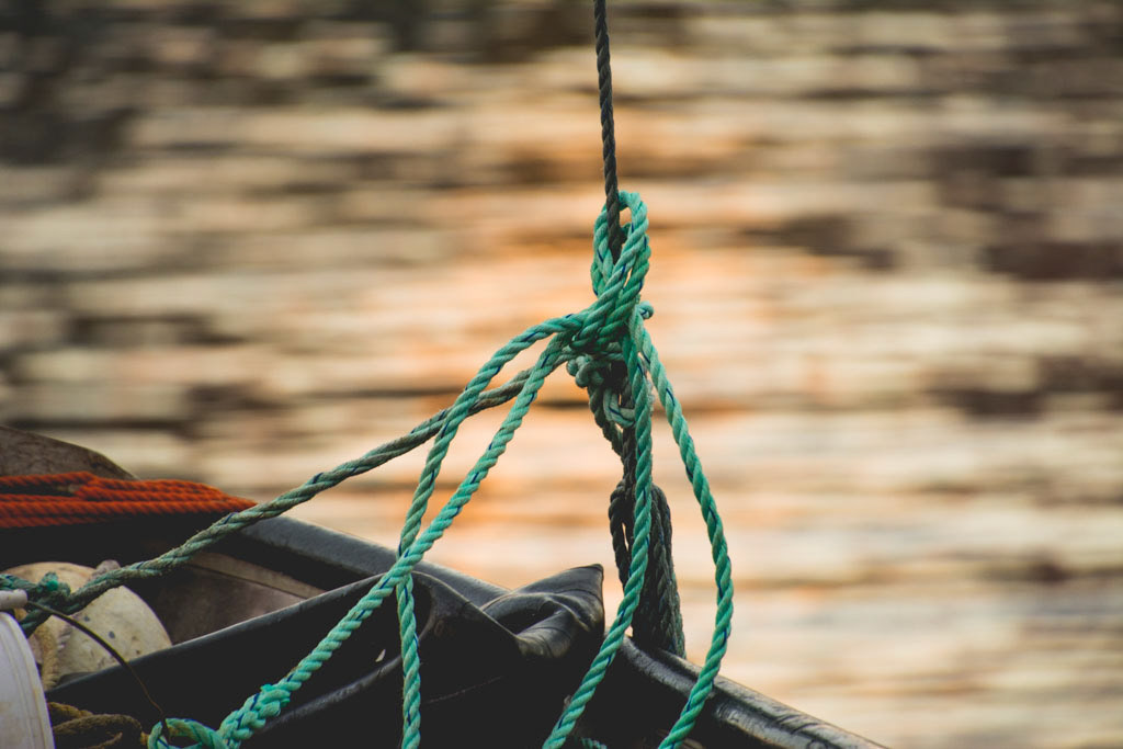 Un noeud dans l'eau