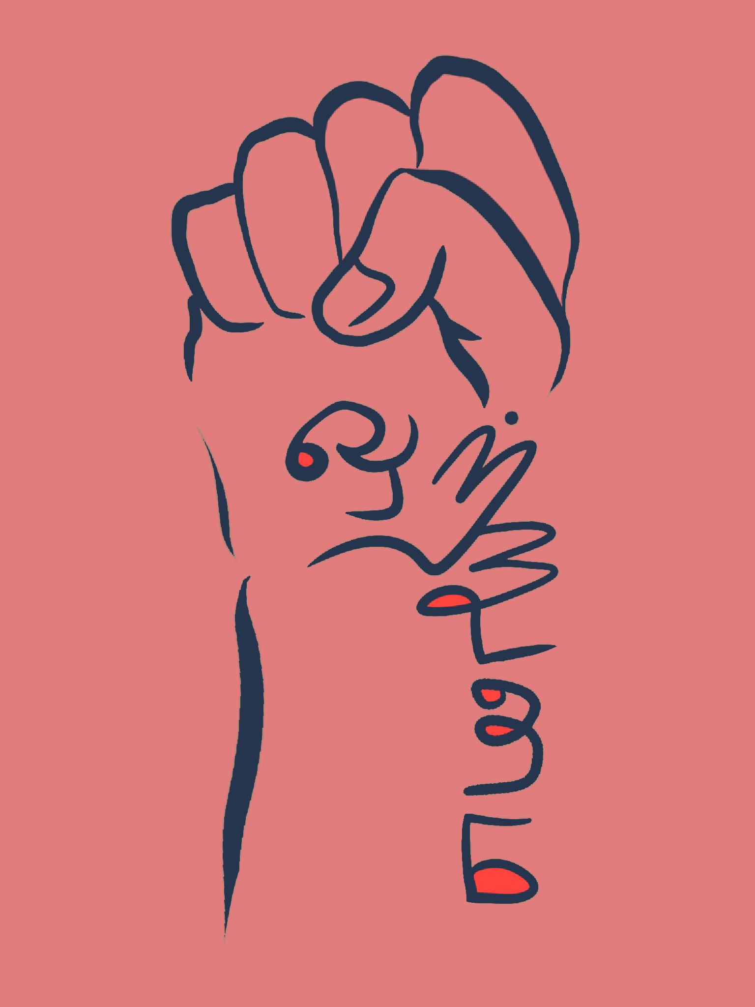 TAMIL SOLIDARITY - PINK