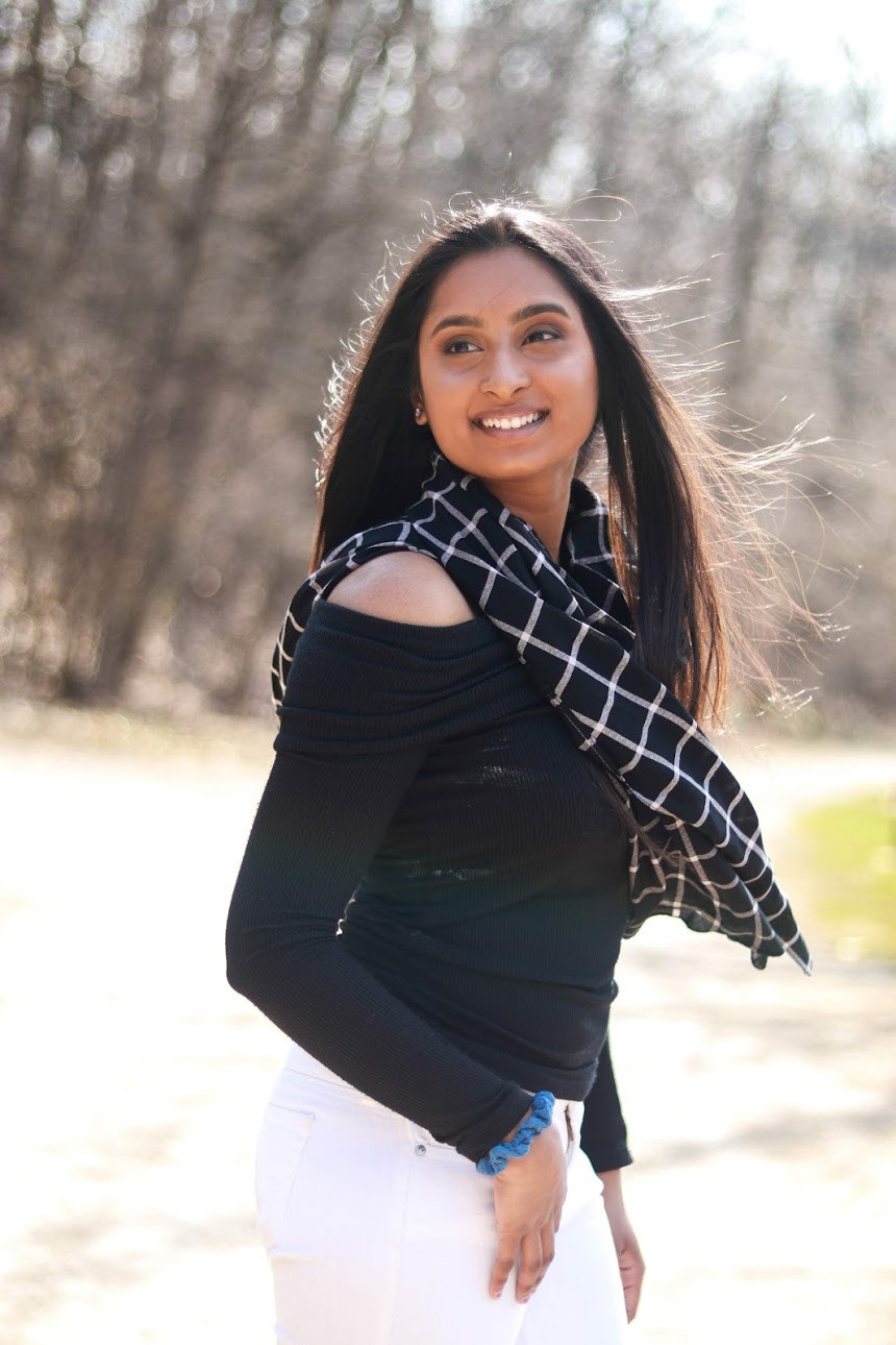 “Growing up as a second generation brown girl meant growing up with lots of culture, tradition, good food, and a unique perspective. Not only did I get to experience my parents upbringing while living wholly in the American dream, I got to blend the two lifestyles into my own unique experience. although I was taught to embrace my culture for the richness it carried I was never taught to embrace myself or my beauty for the richness I contained. The browness of my skin was hidden away under “fairness” creams and harsh chemicals, my childhood aged with burden as I stayed indoors to shelter my chocolate skin. Even the moments I dared to be bold and step outdoors, not caring about “how dark I would become” - I was quickly met with “you got so dark” in that judgmental tone. I frequently heard jokes about the darkness of my skin, laughing it away under the guise of confidence - all the while promising myself that I wouldn’t go outside for the next couple weeks hoping my skin would lighten up. As women we’re often told to be confident and embrace our natural beauty while simultaneously being sold lightening soaps and creams, and magazine covers are edited to lighten models skin. As i’ve grown older being conscious of my skin tone is something I still deal with and I battle between not caring about what others think of me, but also letting it keep me from doing the things I love. I hope that every girl with an abundance of melanin, including me, learns to love it and embrace it because being darker truly is being beautiful.”