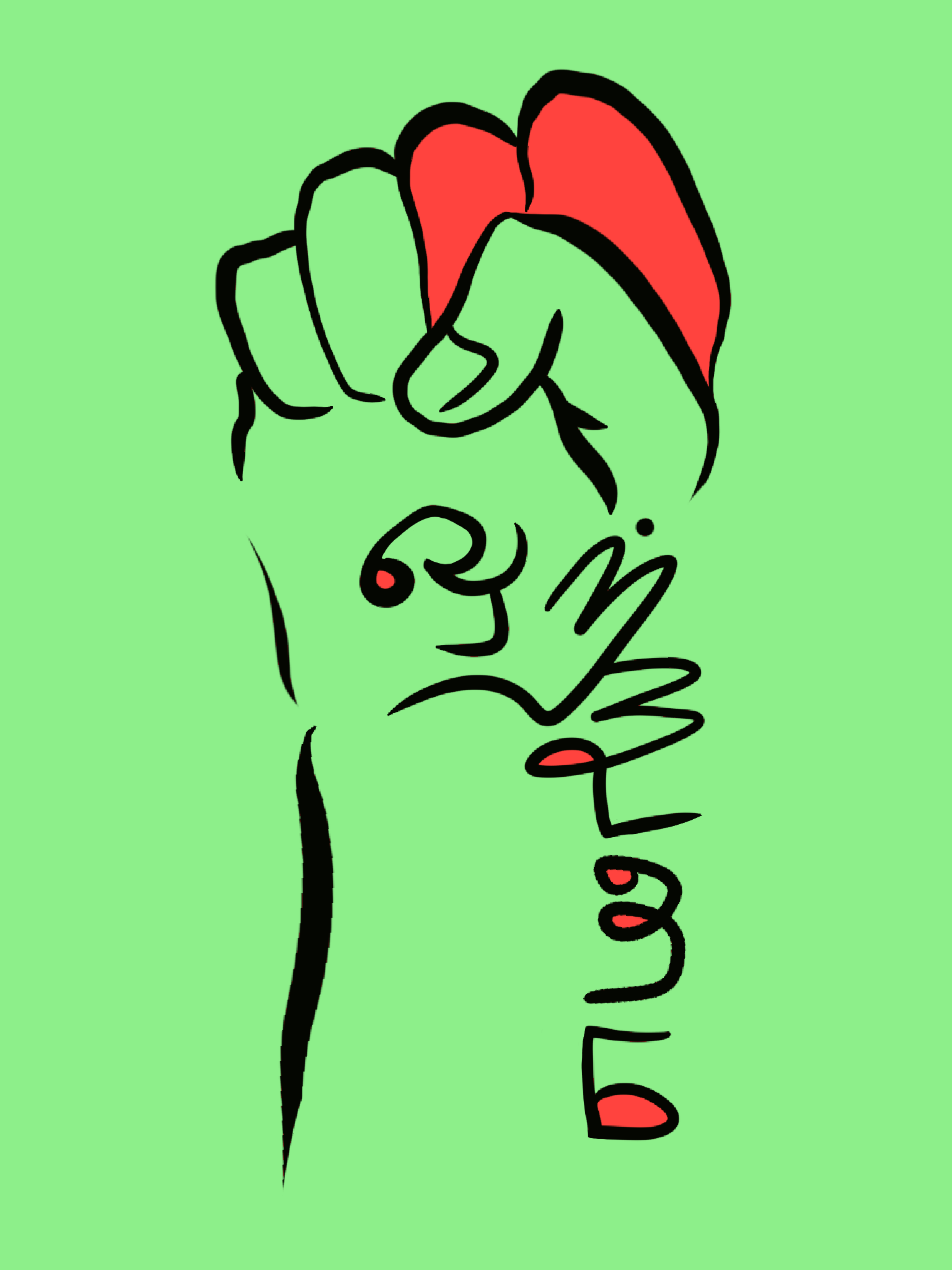 TAMIL SOLIDARITY - GREEN