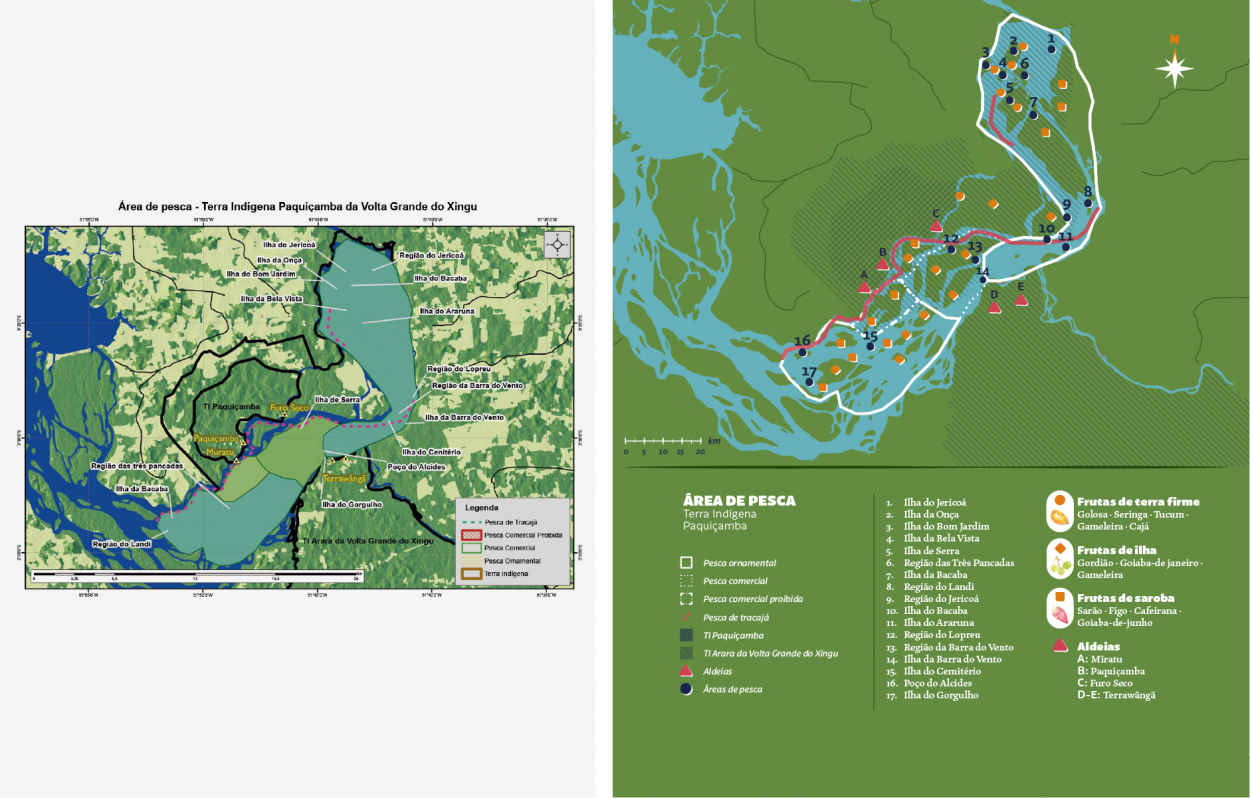 before / after the maps were redesigned
