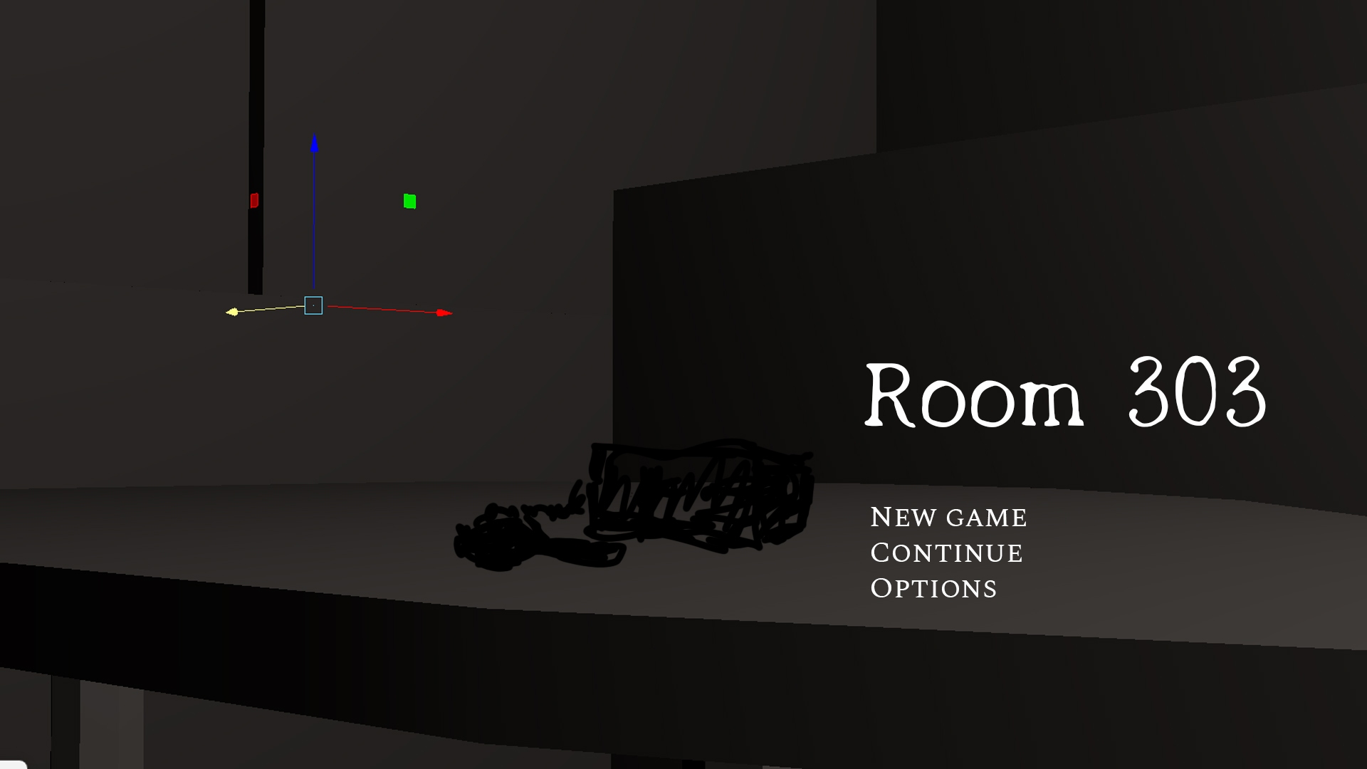 Mock Up of the Main Menu