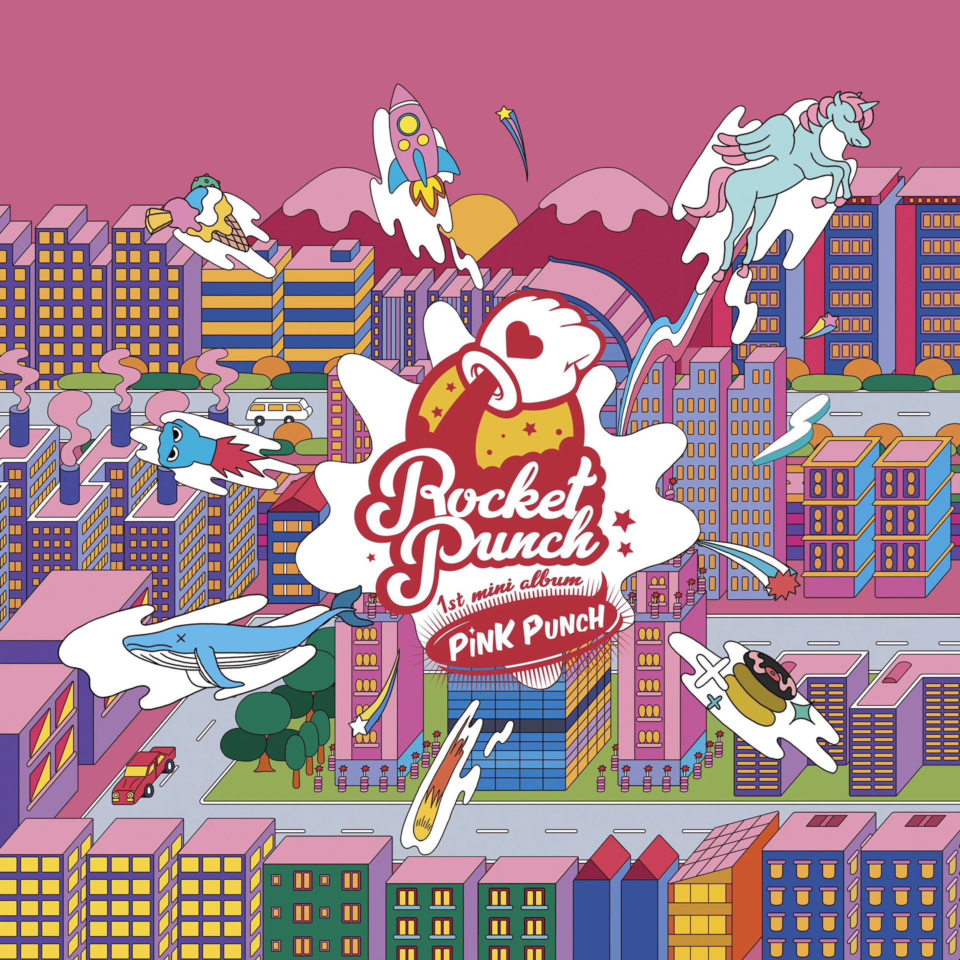 '로켓펀치(Rocket Punch)' 1st mini album [PINK PUNCH]  03. Love is over